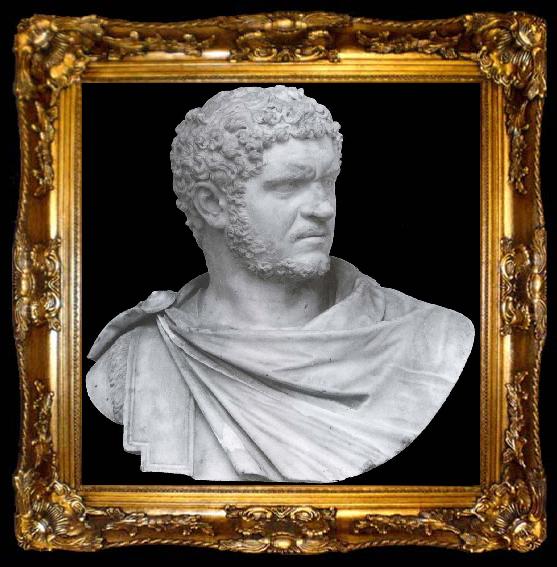 framed  unknow artist Portretbuste of Caracalla, ta009-2